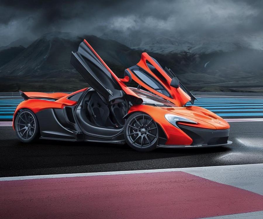 McLaren MSO P1 Volcano Orange '2015
